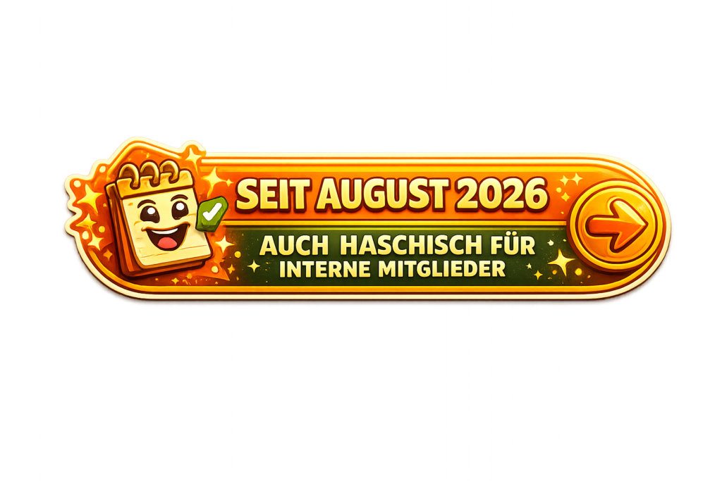 Jetzt Abgabe von Haschisch